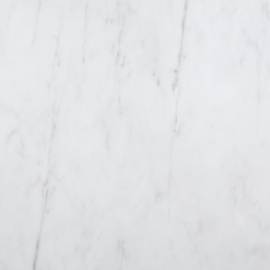 2024 CONTEMPORARY  Round  Marble Top Dining Table Brushed GolD