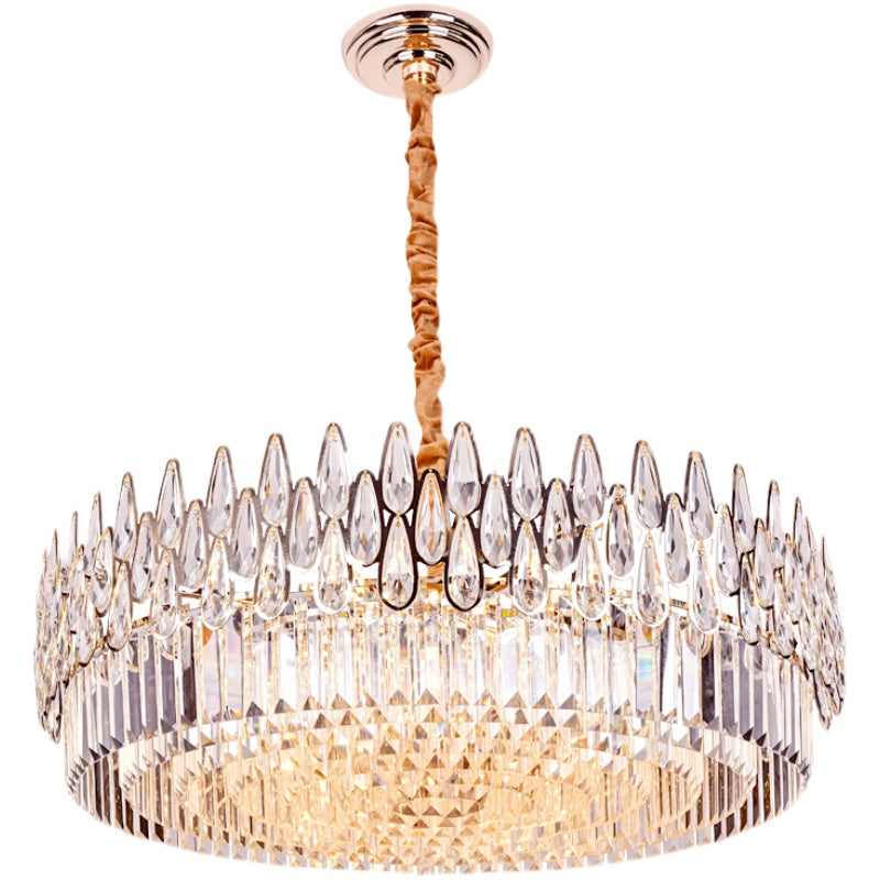 Nordic light luxury living room chandelier lamp net red post-modern minimalist restaurant bedroom lamp villa model room new lamp