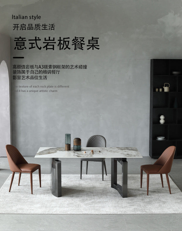 Contemporary Italy design sintered stone Dining table