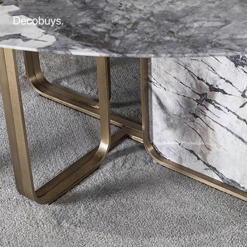 Contemporary Luxury design Marble Dining Table  Table