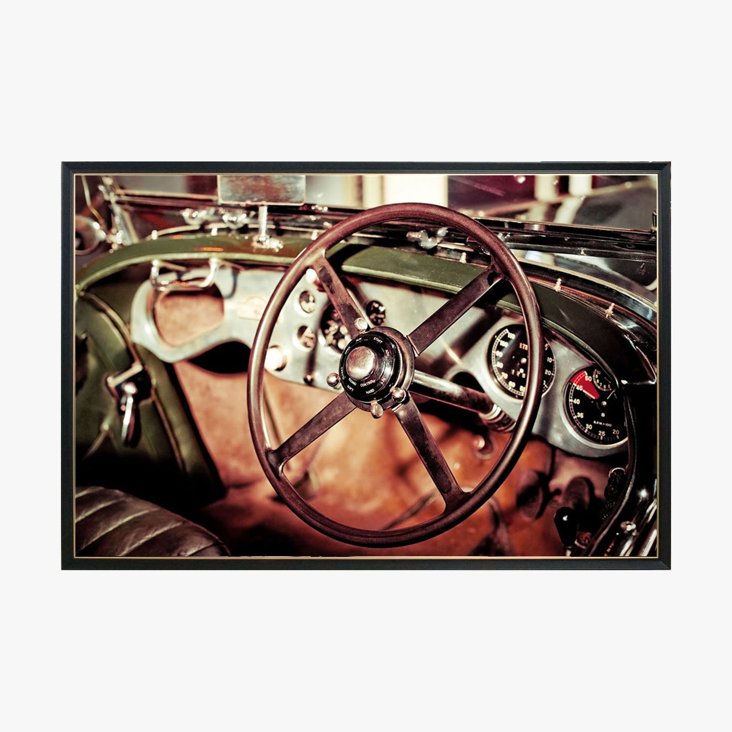 Crystal Painting - Steering Wheel