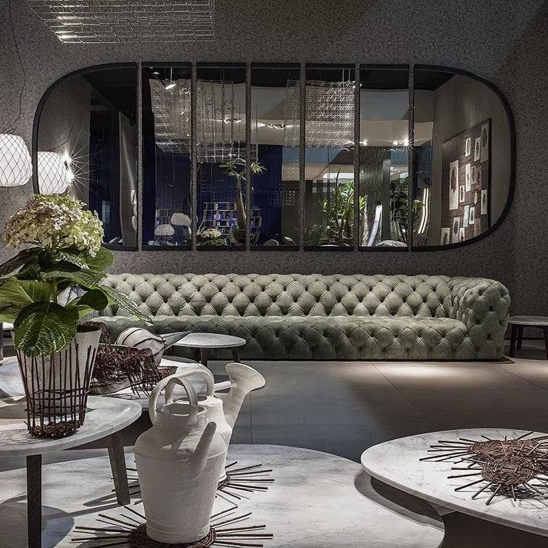 Contemporary Italy Capellini Tufted Design Sofa