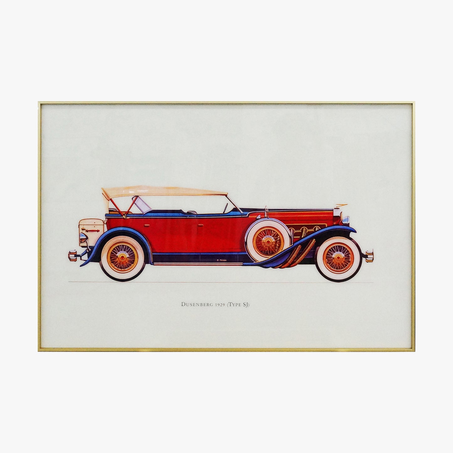 Duesenberg 1929 Old Fashioned Car Crystal Painting