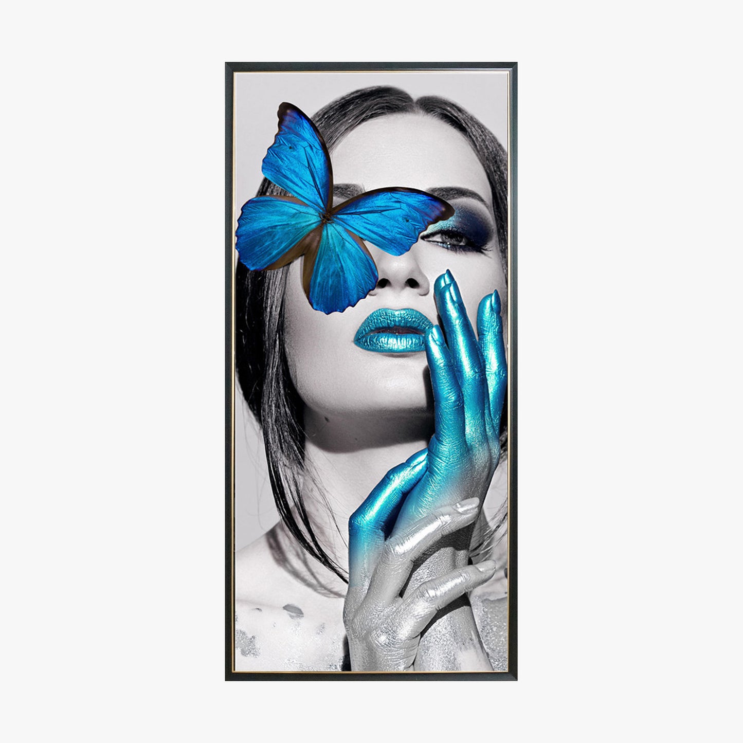 Crystal Painting - Women with Butterfly