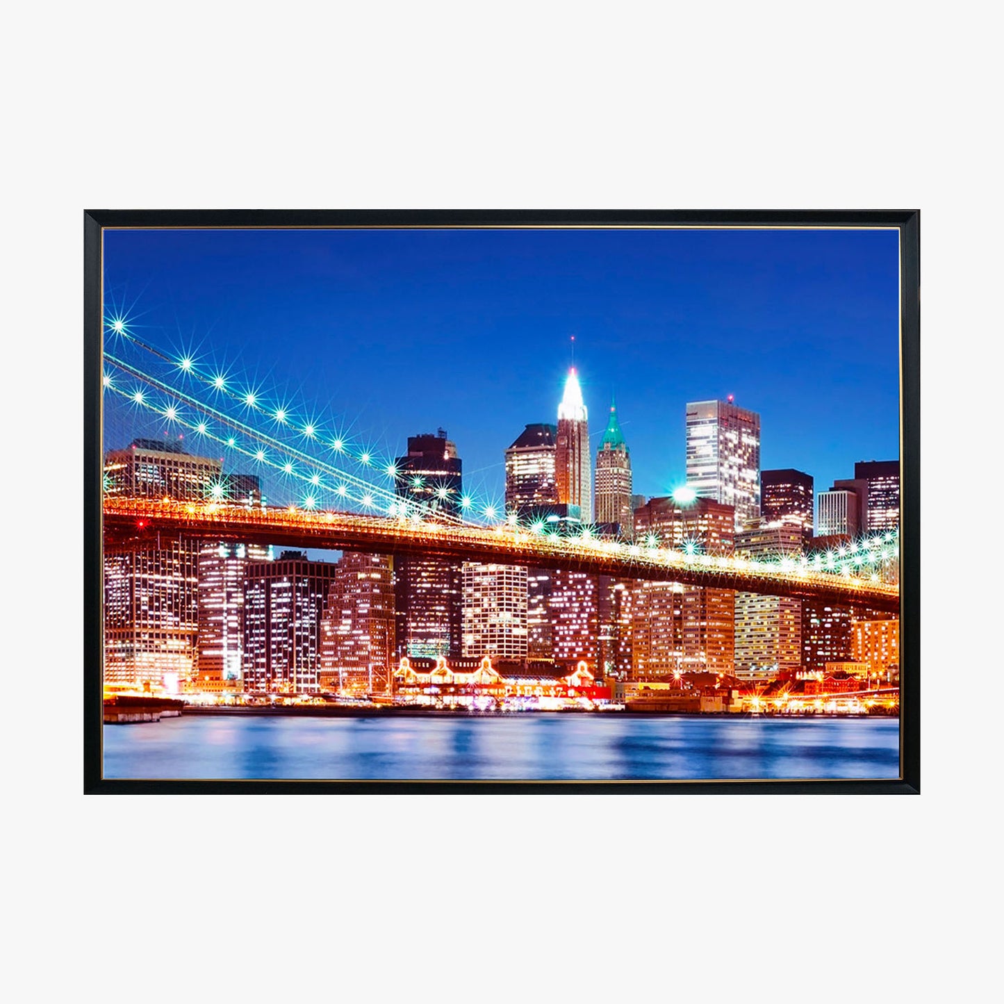 Crystal Painting - The Brooklyn Bridge