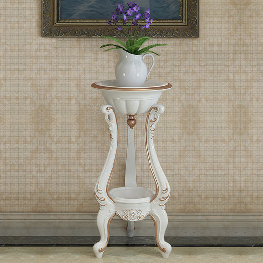 Potted Plant Stand - 2 Tier Decorative Flower Pot Rack