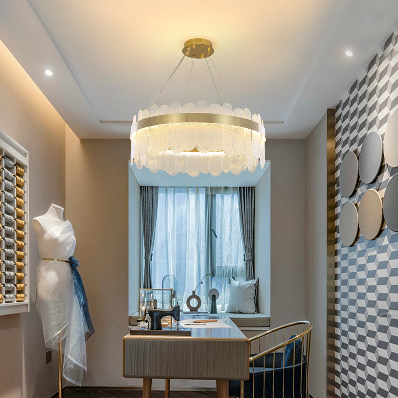 Living room light luxury chandelier post-modern minimalist creative designer bedroom model dining room lamps