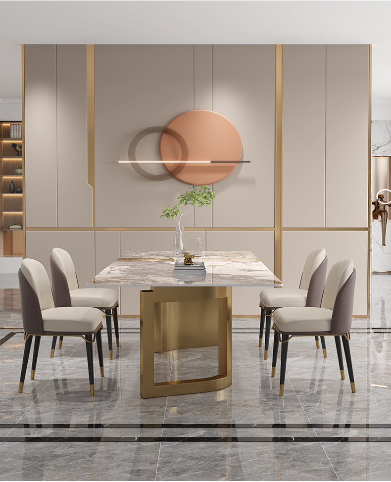 Contemporary Italy design sintered stone Dining table