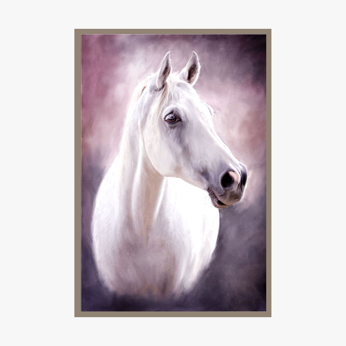 Crystal Painting - Horse Portrait
