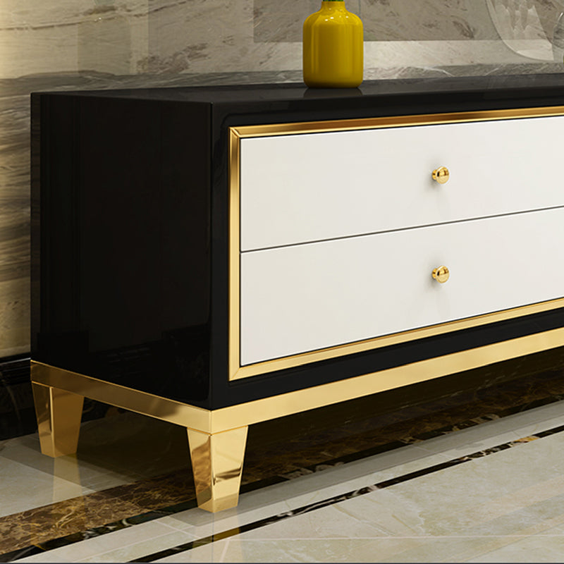 Modern TV Stand Media Console with 6 Drawers