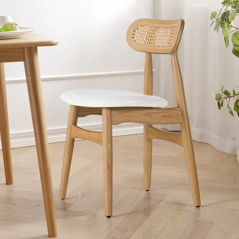 Padded oak best sale dining chairs