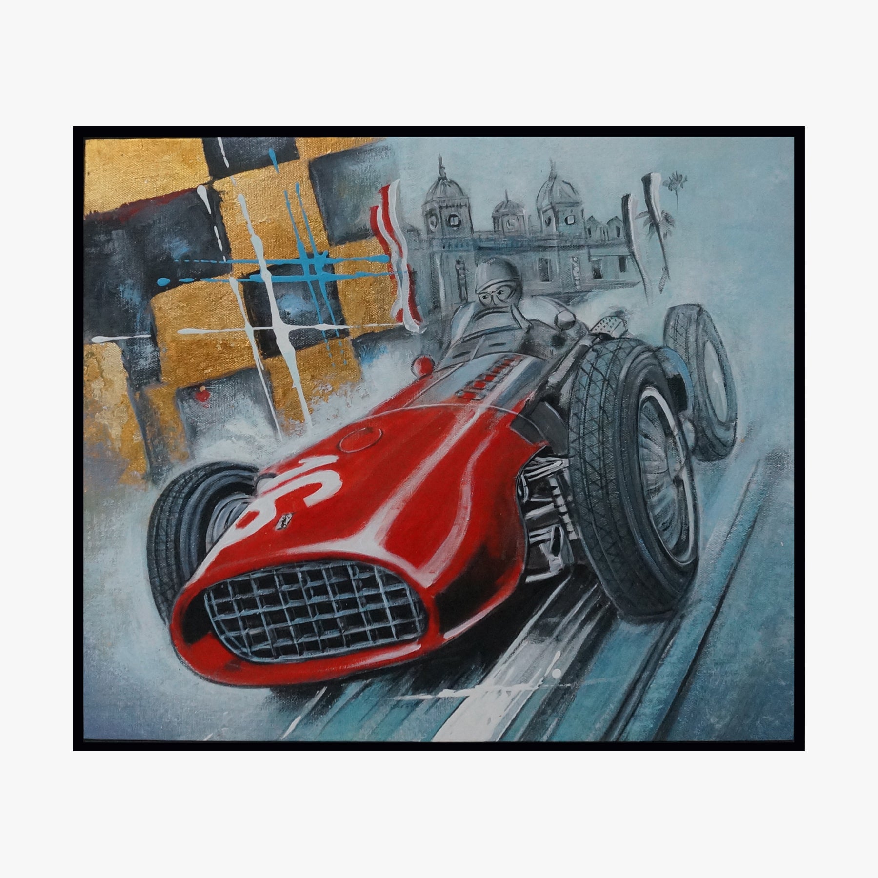 Oil Painting - Car NO.16