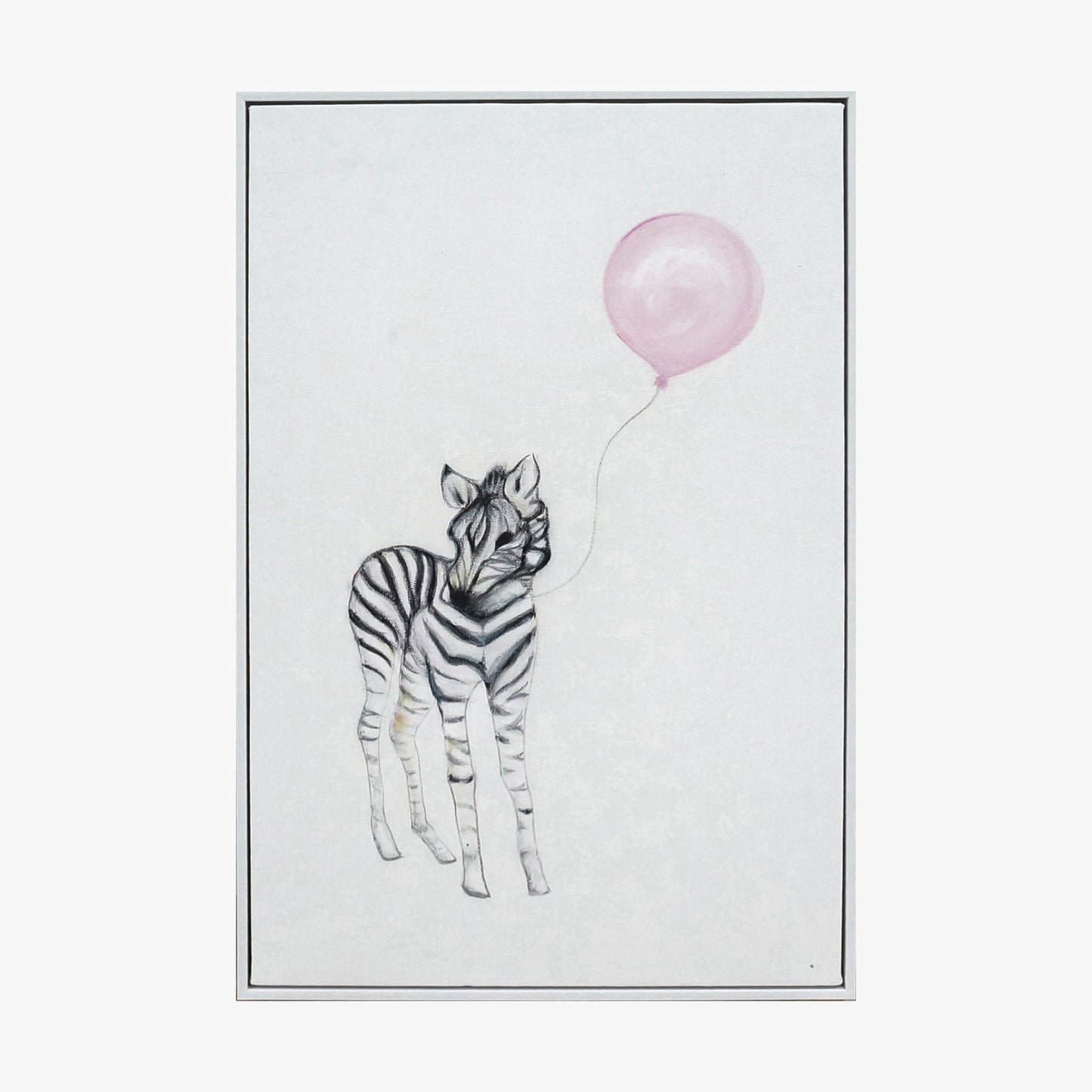 Framed Wall Art - Animal with  Balloon