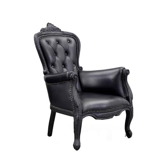 Vintage Continental Orange or black Chair