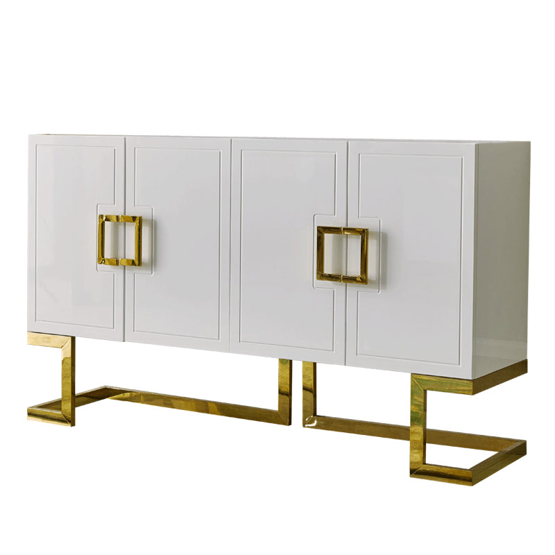 Luxury Classic Color Paint Console Table with 4 Door