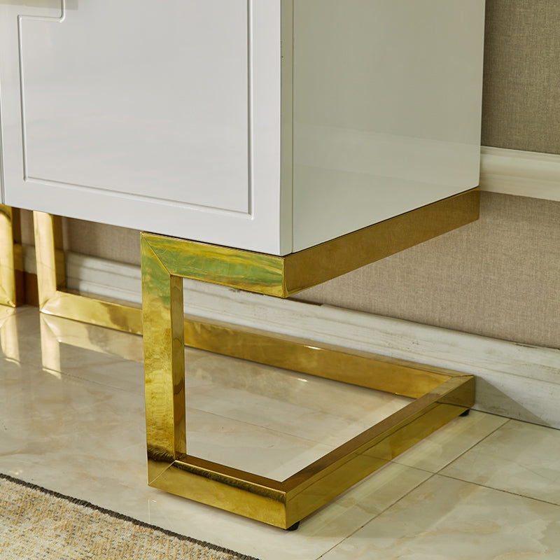 Luxury Classic Color Paint Console Table with 4 Door