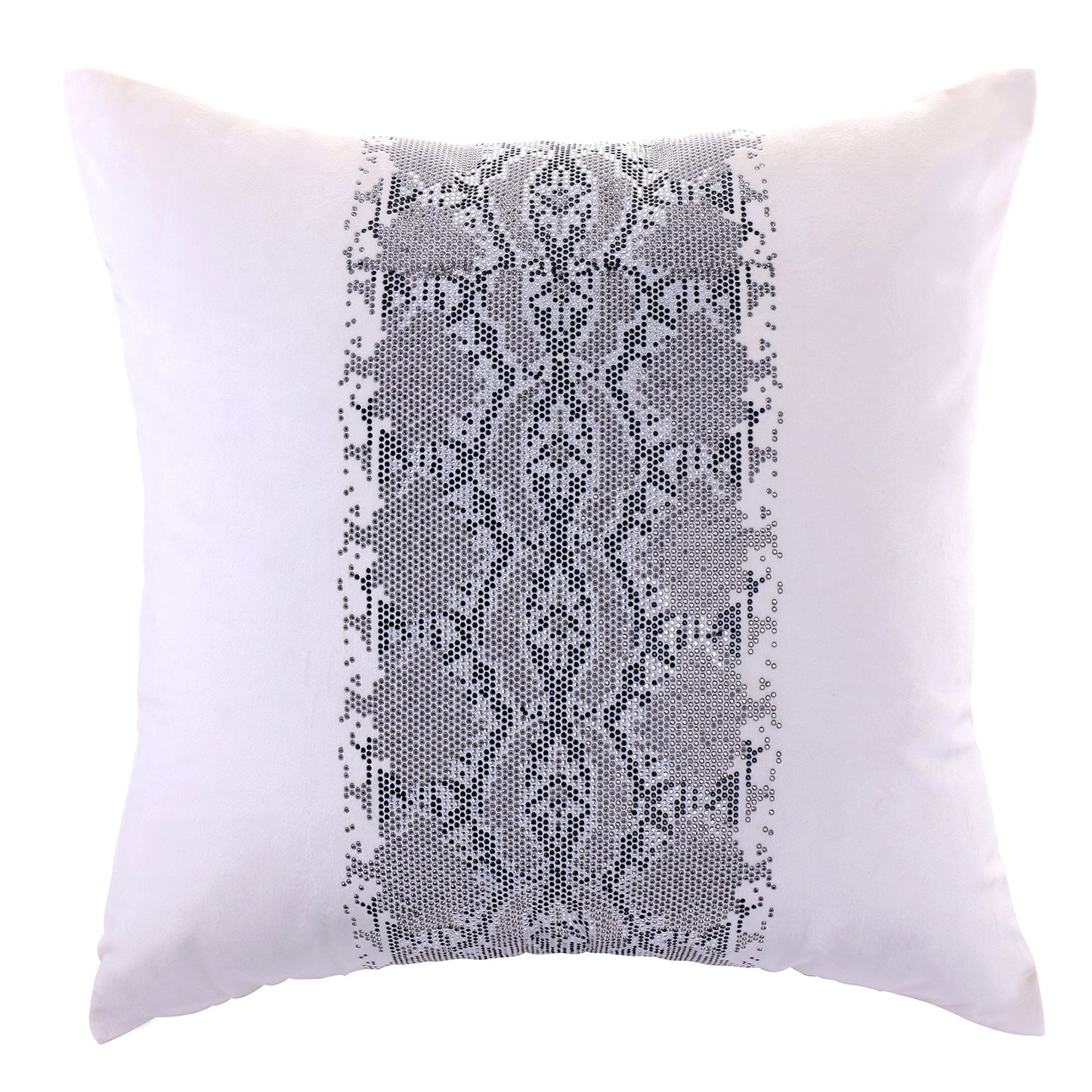 Snakeskin Pattern White Decorative Throw Pillow Decor Cushion